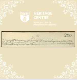 It is the 108th anniversary of the 1916 Easter Rising, where one of Ireland's renowned doctors and revolutionaries, Dr Kathleen Lynn acted as Chief Medical Officer for the Irish Citizen Army.