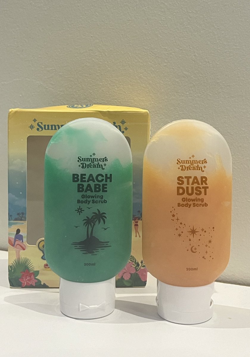 lifeasbulan's tweet photo. “Nak cuba dua2 lah takda trial pack ke?”
Mestila ada! ✨Glow & Go-Mini Glowing Body Scrub Duo✨ #BetterTwogether🏄🏼♀️✨
If you’re an indecisive person, just buy this one for RM45 only; 60ml x 2! Murah kan?🤩
Click here to purchase with free shipping - https://t.co/oBDmptnlAy https://t.co/pMwpCtg4d0