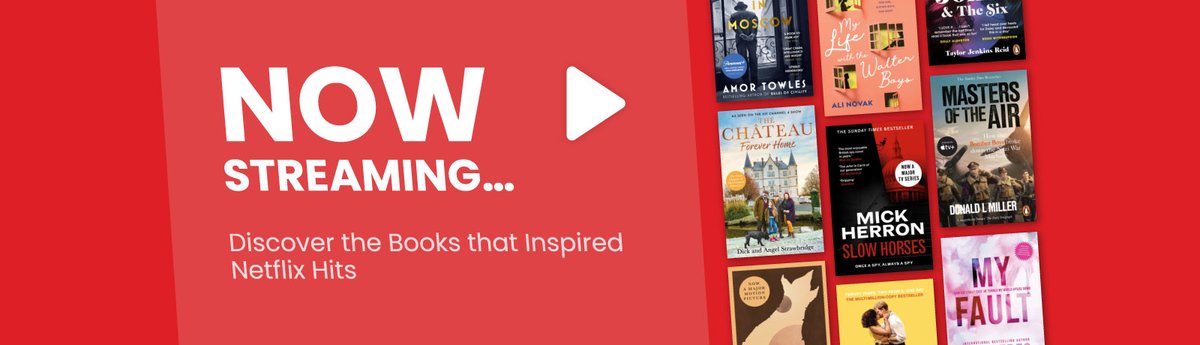 So many @netflix hits are based on great novels, discover our favourite books that have been adapted for the big screen! brownsbfs.co.uk/Books-On-Screen