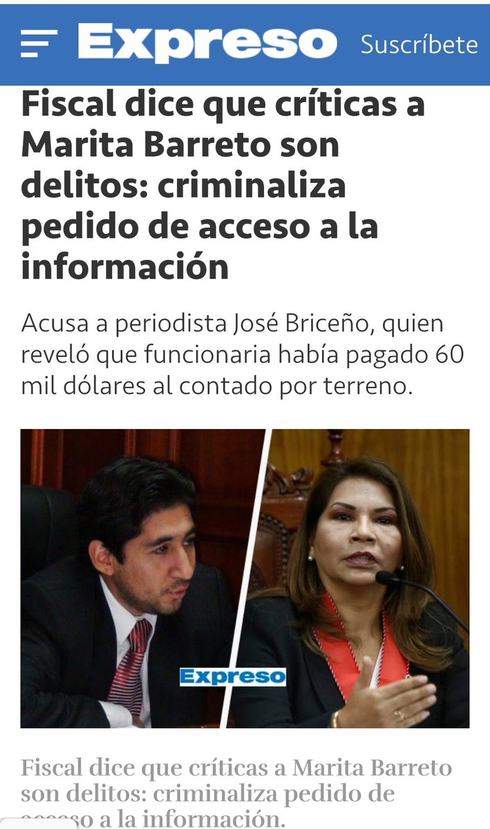 @LaTubilla No es la primera vez ,antes lo ha hecho al periodista José Briceño de Expreso