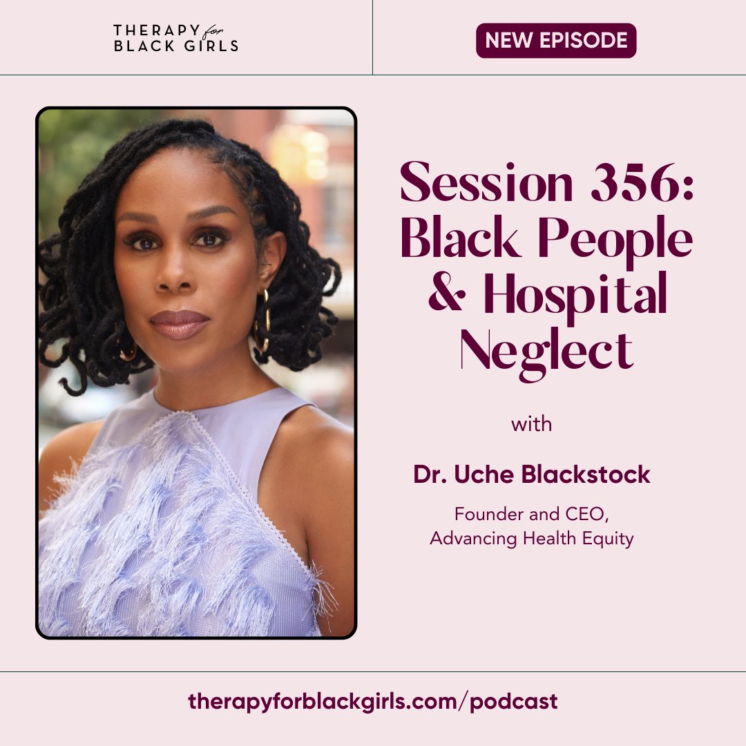 Thank you, @therapy4bgirls , for having me on!

Episode here: therapyforblackgirls.com/podcast/sessio…

 #TBGInSession #TherapyForBlackGirls #PodsInColor