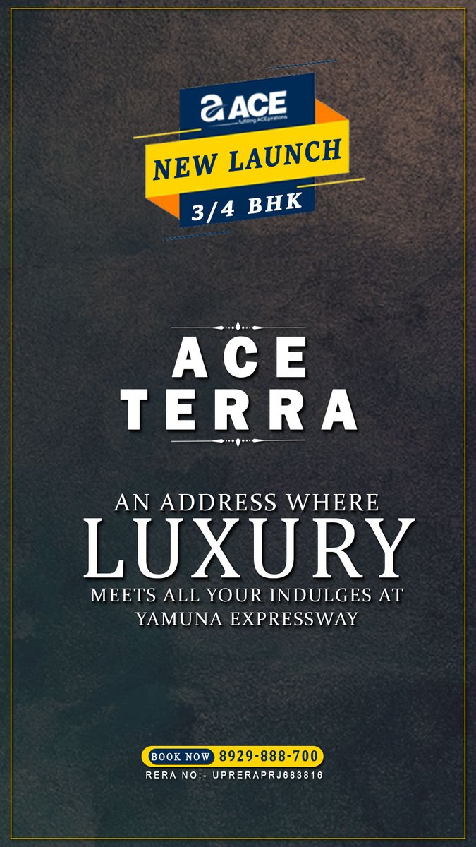 awakenbeast15's tweet photo. Discover a life of luxury and comfort at ACE Terra, the newest residential marvel located along the serene Yamuna Expressway.
Visit - https://t.co/ICNswxX0jm
#aceterra #GermanShepherd #AishwaryaRai #StockMarket #RashmikaMandanna #KiaraAdvani #AbkiBaar400Paar #NitinGadkari #terra https://t.co/rY9pucfGr6