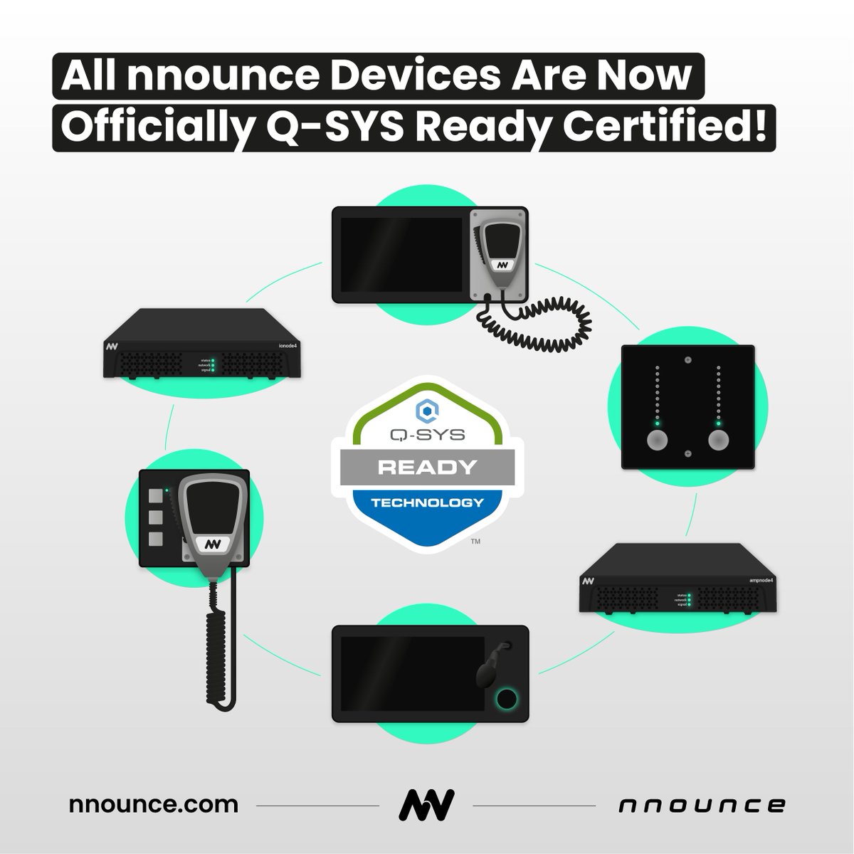 All nnounce products are now Q-SYS ready certified! Enhance your existing PA system with our range of products.  
Find out more about the integration nnounce.com/news/q-sys-plu…
#nnounce #QSYS #AudioSolutions