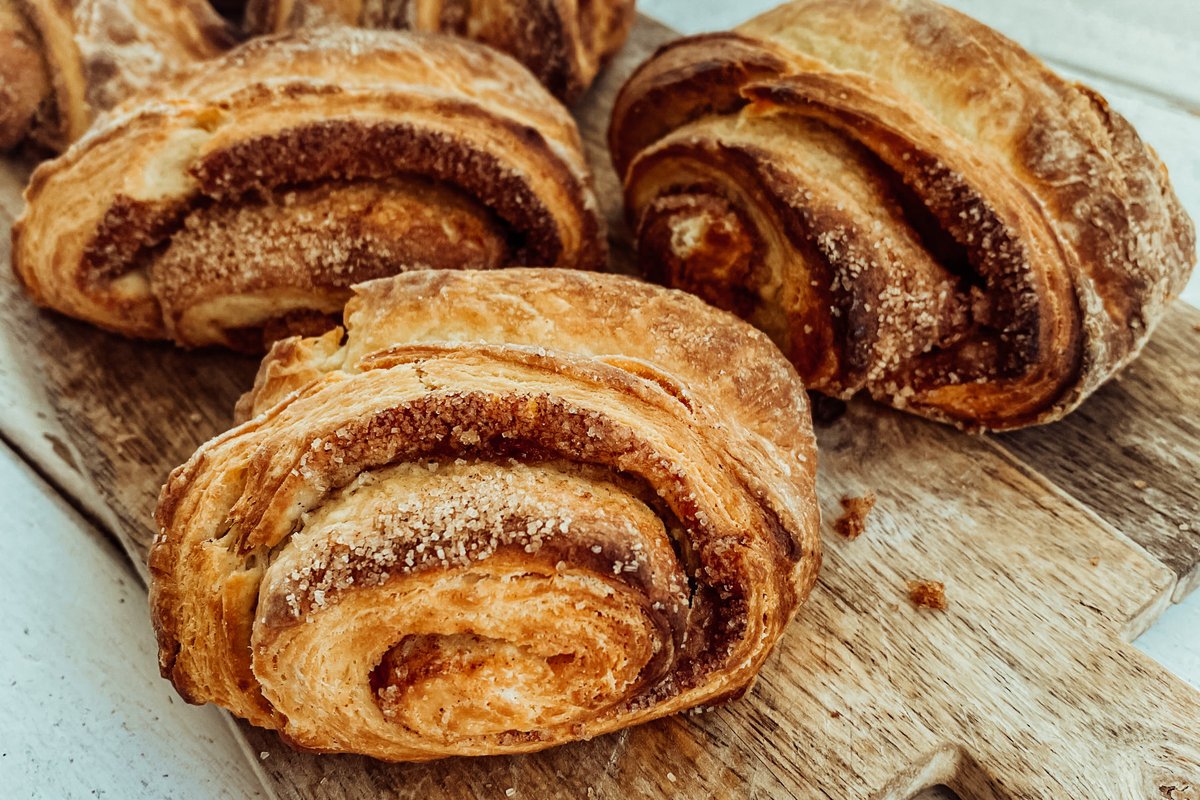 metoikos's tweet photo. @germany_iam For me it’s Franzbrötchen. I eat these wherever I see them. https://t.co/I1Uh7GlVDX