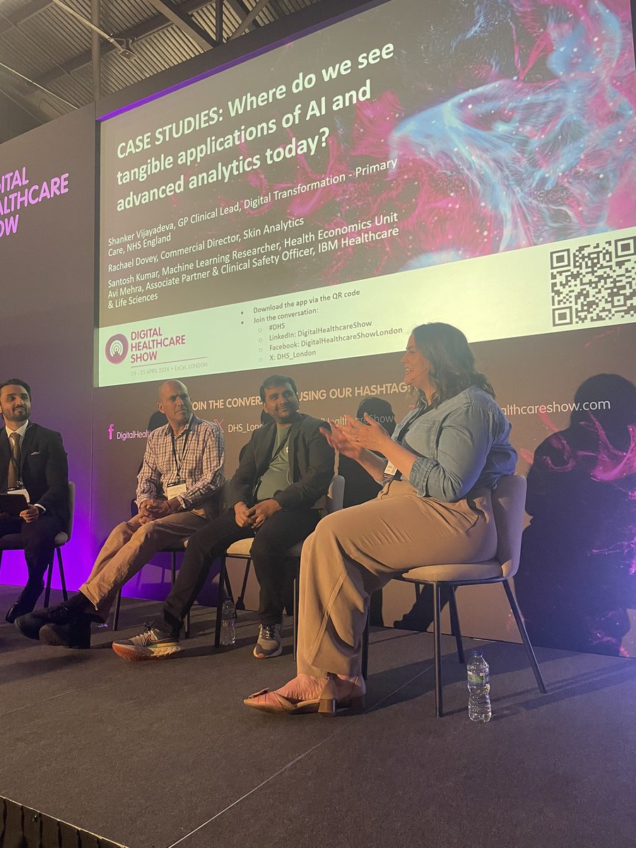 Skin Analytics (@skinanalytics) on Twitter photo š”Where do we see tangible applications of #AI and advanced analytics today?
This is being answered right now by our Commercial Director, Rachael Dovey, <a href="/healtheconomics/">International Health Economics Association (IHEA)</a>, <a href="/IBM/">IBM</a> Healthcare and <a href="/NHSEngland/">NHS England</a> in the Keynote Theatre at #DHS24 <a href="/DHS_London/">Digital Healthcare Show</a> š”Where do we see tangible applications of #AI and advanced analytics today?
This is being answered right now by our Commercial Director, Rachael Dovey, <a href="/healtheconomics/">International Health Economics Association (IHEA)</a>, <a href="/IBM/">IBM</a> Healthcare and <a href="/NHSEngland/">NHS England</a> in the Keynote Theatre at #DHS24 <a href="/DHS_London/">Digital Healthcare Show</a>