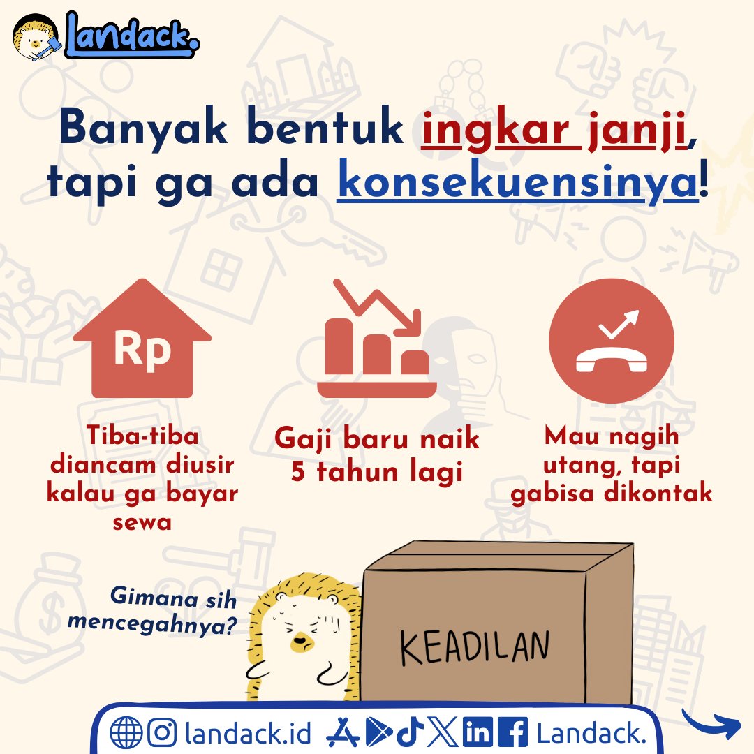 Landackid's tweet photo. Template Kontrak murah siap pakai bisa sobat borong di aplikasi Landack ya!

#landack #jasahukum #aplikasihukum #templatekontrak #templatekontrakhukum #draftperjanjian #pengacara #pengusahamuda #perjanjiansewamenyewa #sewagudang #sewarukomurah #draftkontrak #perjanjiansewa #adil https://t.co/GwriObdHEv