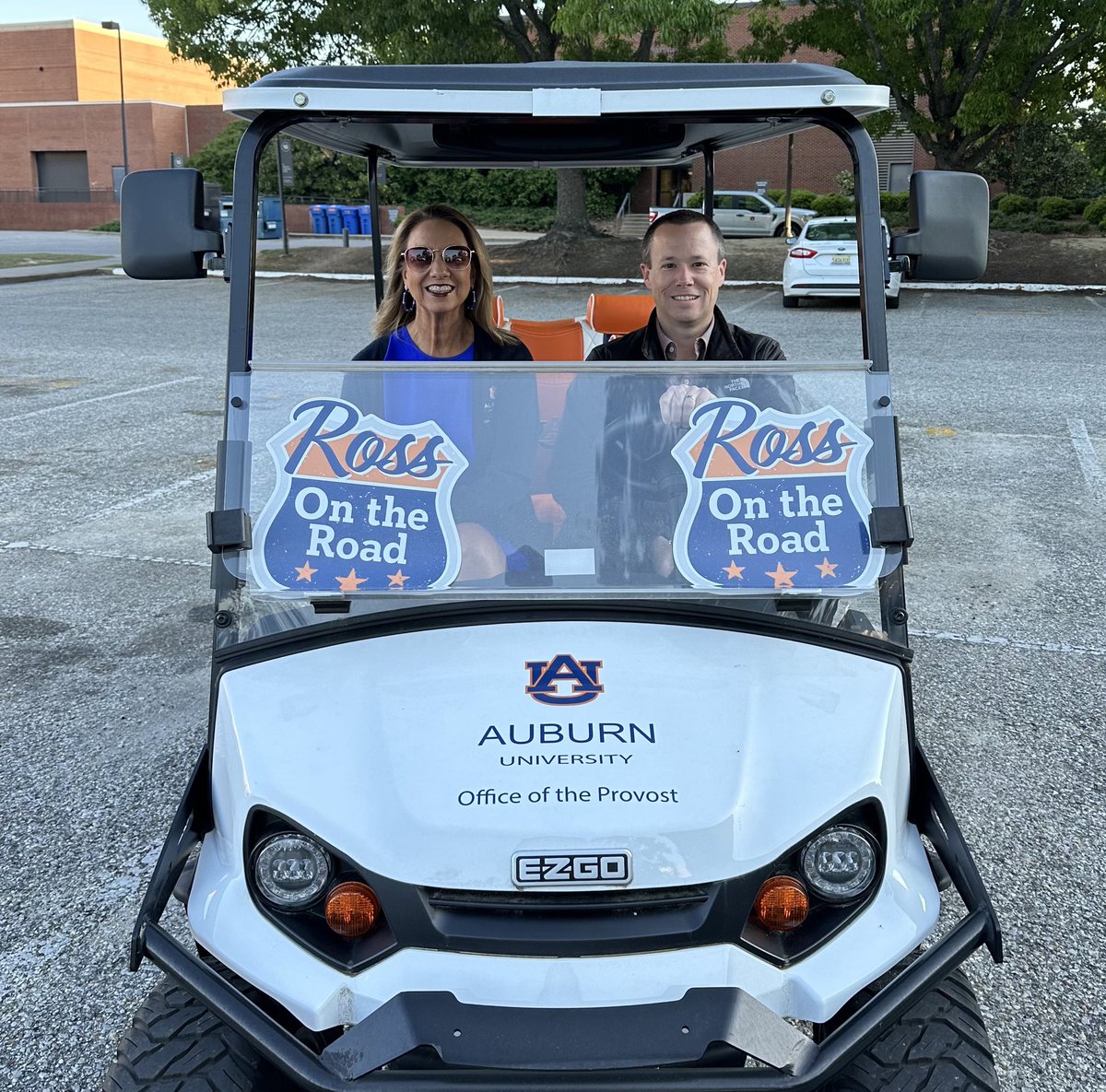 It’s P1 Finals Week! Dr. Fox and I are out and about to make sure you arrive in style. Wave us down for a ride!