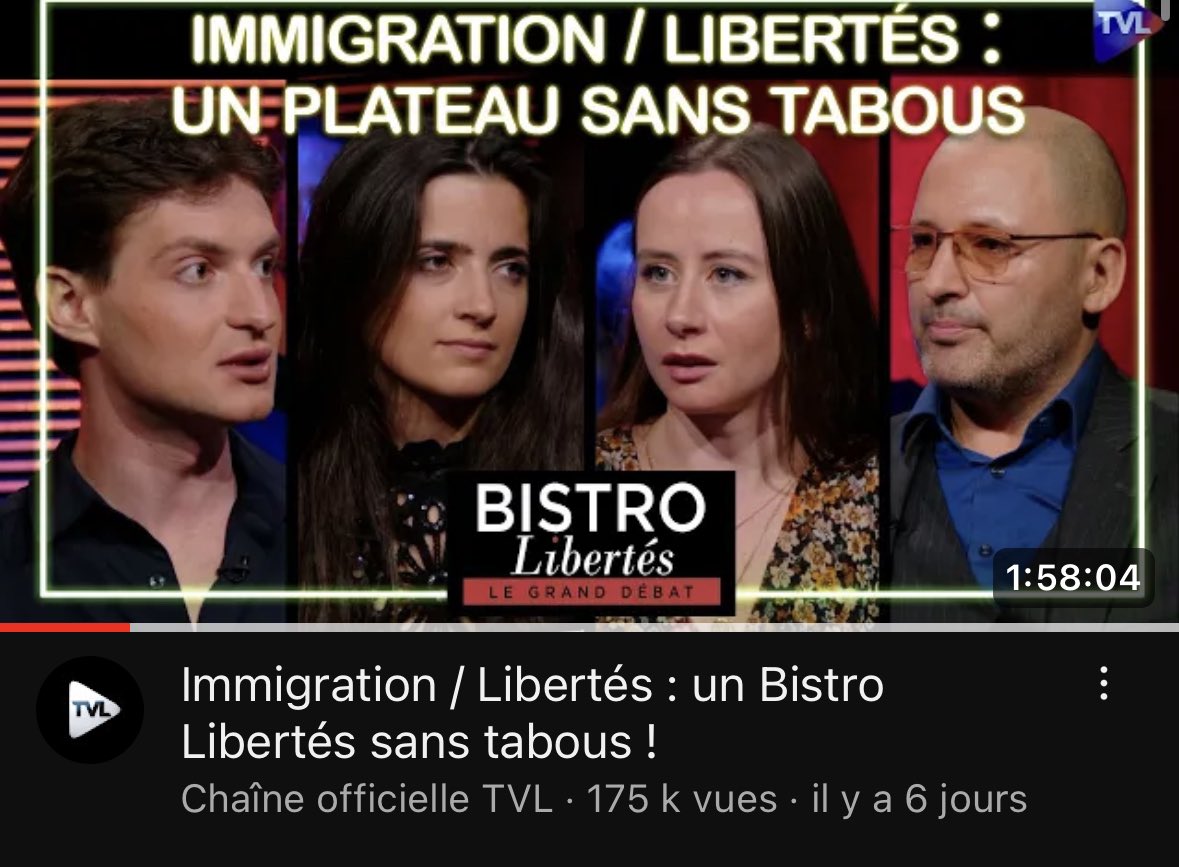 Plus de 100 000 vues pour chacun des grands entretiens de @p_condomines sur VA+, Sud radio chez @andrebercoff et TVL ! Bravo à toi Pauline, ces enquêtes touchent beaucoup de monde ! Le prochain entretien, dimanche, sur le fauteuil rouge de Livre Noir… avec des exclus😇