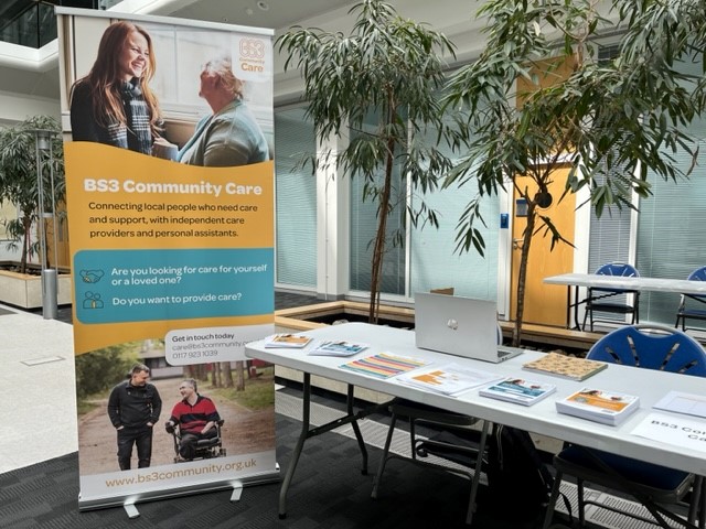 BS3 Community Care is at the Public Health and Wellbeing Conference and Careers Fair at @UWEBristol today! All set up and ready to talk to students about our exciting opportunities coming soon. More info on our website: bs3community.org.uk/community.../c…