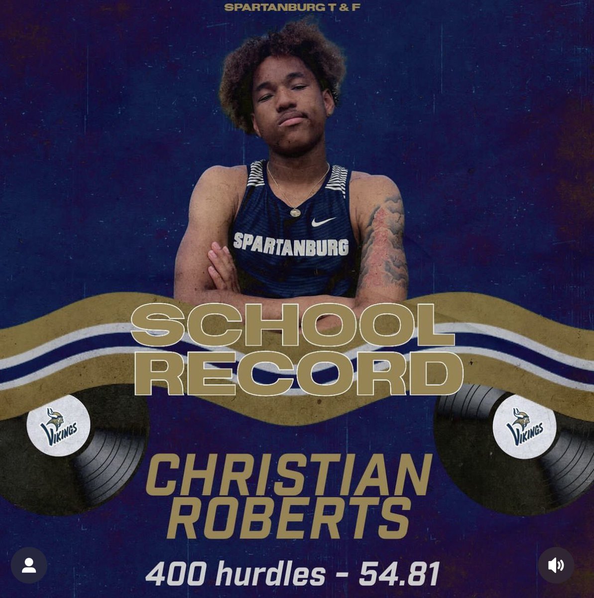 New School Record💙💛