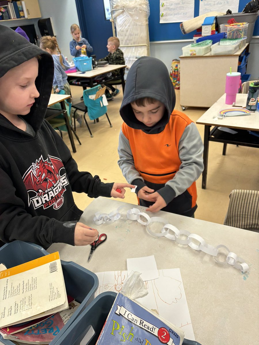 Leah Gillis (@lcolegill) on Twitter photo STEM in 1Gillis. Make the longest paper chain you can with one piece of paper. <a href="/HollandrdHRCE/">Holland Road Elementary</a> <a href="/HRCE_NS/">Halifax Regional Centre for Education</a> STEM in 1Gillis. Make the longest paper chain you can with one piece of paper. <a href="/HollandrdHRCE/">Holland Road Elementary</a> <a href="/HRCE_NS/">Halifax Regional Centre for Education</a>