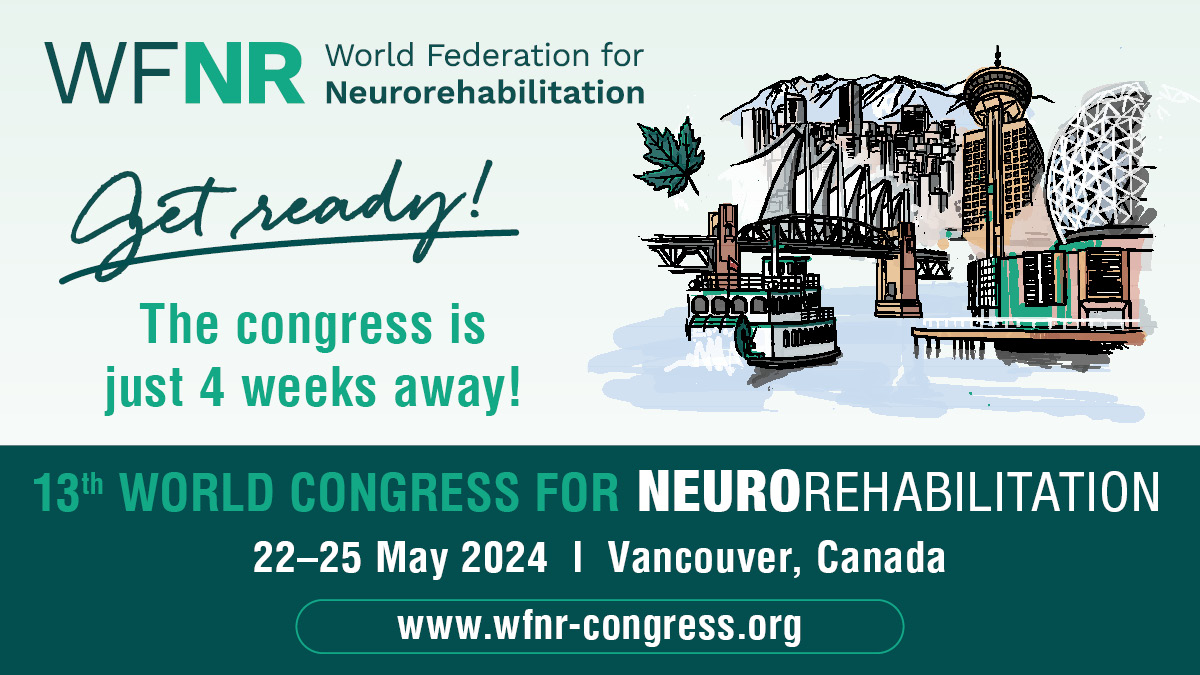 ⏳ Just one month left until the #WCNR2024🌟 We can't wait to see you all in #Vancouver.
🤔 You haven't registered yet? Grab your ticket now!
🖱️Click here to sign up: wfnr-congress.org/registration-a…
#WFNR #WCNR2024 #neurorehabilitation #neurorehab #neurology #rehabilitation #rehab