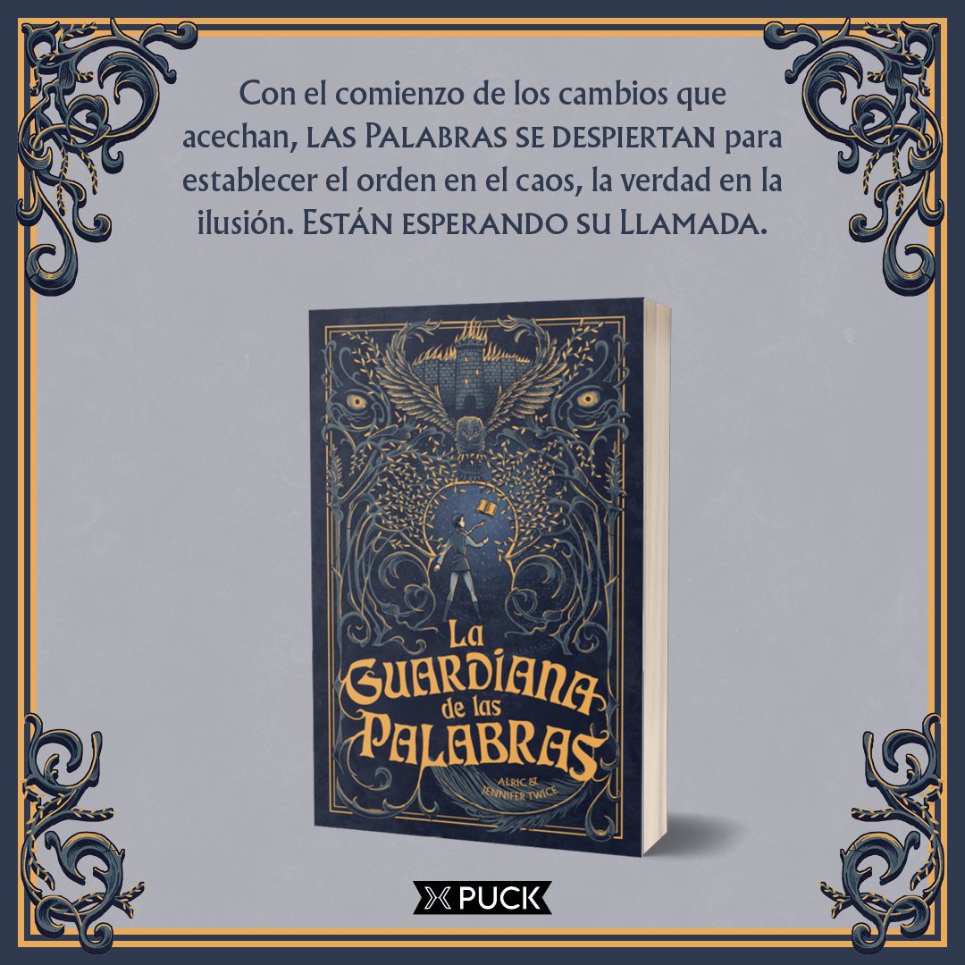 ✨Arya pronto descubrirá que las palabras tienen poder ✨. ¿Ya habéis leído #LaGuardianaDeLasPalabras de Alric y Jennifer Twice?🔥 Este fantasy cargado de aventuras y acción esconde secretos y plot twist que hará que no podáis soltar el libro.