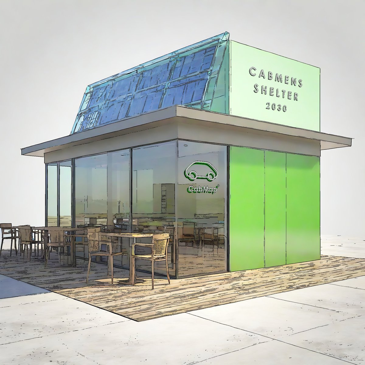 CabMap's tweet image. @ShelterFund Such is the love and adoration of these little shelters, that our collective recognition of the past inevitably inspires thoughts about the future. When these shelters came about, they represented the state of the art in space-efficient hospitality, aimed at giving…