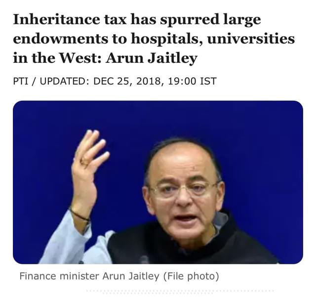 andrewsam's tweet photo. Hello @BJP4India ... Look who actually wanted inheritance tax.. 😂 Without knowing about the history of these folks, few are crooning that Modi is protecting us from this. Special Feature tweet in thread! 1/2 https://t.co/3pFakCEqFm