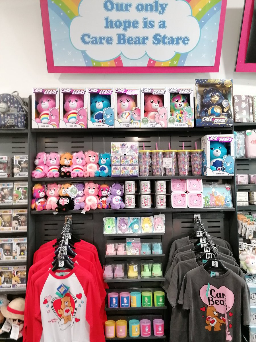 hmvEastKilbride's tweet photo. ‼️ ATTENTION CARE BEARS FANS‼️
We have even more, new Care Bear stock in store now 😱
#basicfuntoys @basicfuntoys #hmv #forthefans #eastkilbride #carebears https://t.co/3vP5GVDXtG