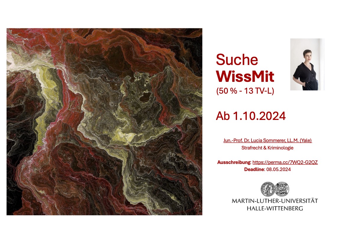 Suche neue Mitarbeiter*innen! 
Ausschreibung: perma.cc/7WQ2-G2QZ
Gerne teilen!