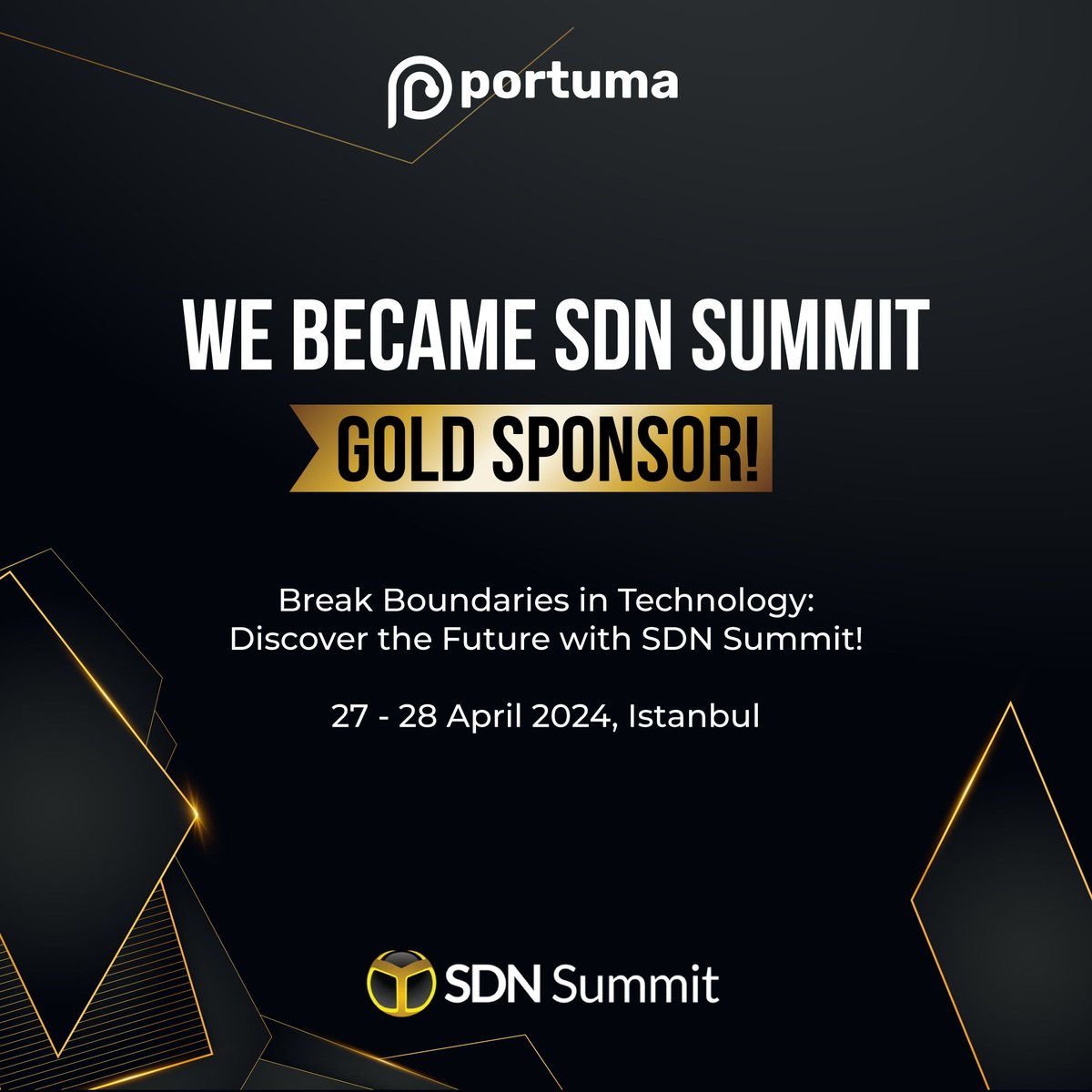 We became the gold sponsor of @sdnsummit SDN Summit! Are you ready to meet the leaders of the technology world and discover the technologies of the future? 🤩 Click on the link for details and reserve your place at the event now! 😎 sdnsummit.com @shiftdeletenet…