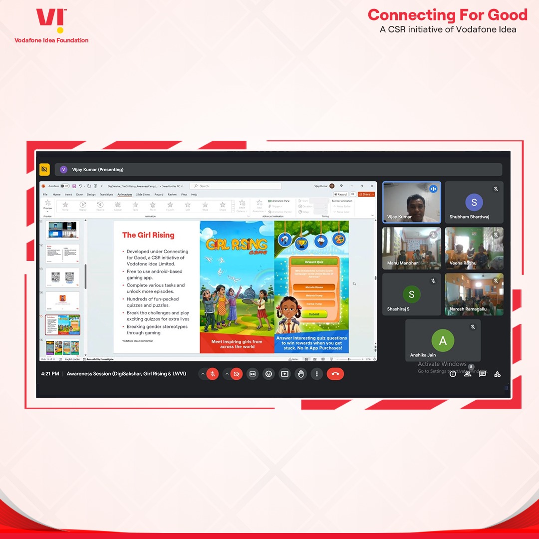 Connectforgood_'s tweet photo. Check out some glimpses of an engaging #onlinesession on #DigiSakshar & #TheGirlRising, organized for beneficiaries at CLCs in Bangalore & Hyderabad, in coordination with Moinee Foundation on April 19, 2024.
#ConnectingForGood #onlineworkshop #OnlineTraining #knowledgesession https://t.co/r0qYBALaKi