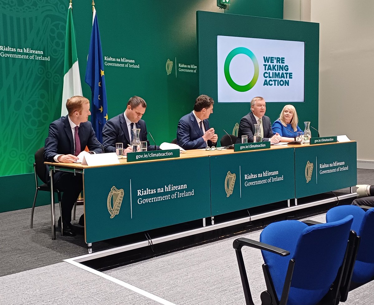 Minister @EamonRyan highlights pace of retrofit in Ireland - c.1k homes per week. Minister Michael McGrath cites importance and innovation (first in Europe) of new home energy upgrade loan scheme. Recognises key role played by @SBCIreland @SEAI_ie.