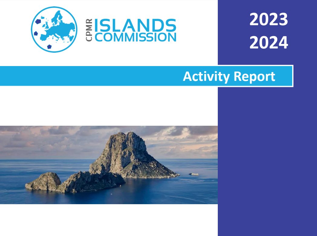 CPMR_ISLANDS's tweet photo. Since last year, the IC contributed to the realisation of many projects, publications and workshops with the consistent goal of a better future for our Islands 🌈

Have a look at our Activity Report, summarizing this year of inter-island cooperation🌍

https://t.co/8ZeAWIxkMH https://t.co/dUp80PcmvM