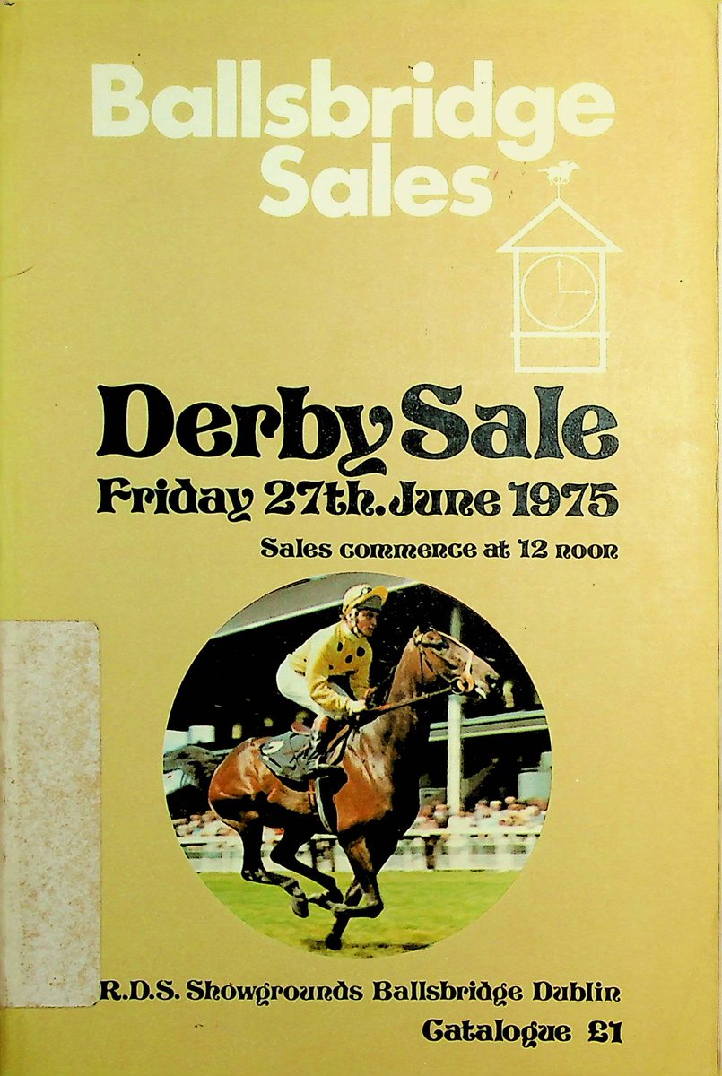 ‼️X (Twitter) I need your help‼️ I am looking for a copy of the 1⃣9⃣7⃣6⃣ & 1⃣9⃣9⃣9⃣ @Tattersalls_ie Derby Sale catalogues📘. Would anyone have them on their bookshelf? Any help would be greatly appreciated!🙏