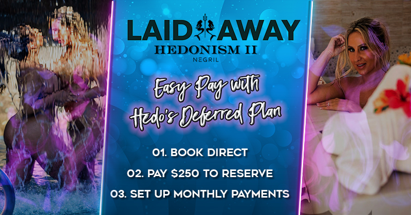 Book now, pay later with Hedonism’s deferred payment plan! 💜💙💜 
More info: best-online-travel-deals.com/hedonism-coupo… 
#jamaica #traveldeals #allinclusive