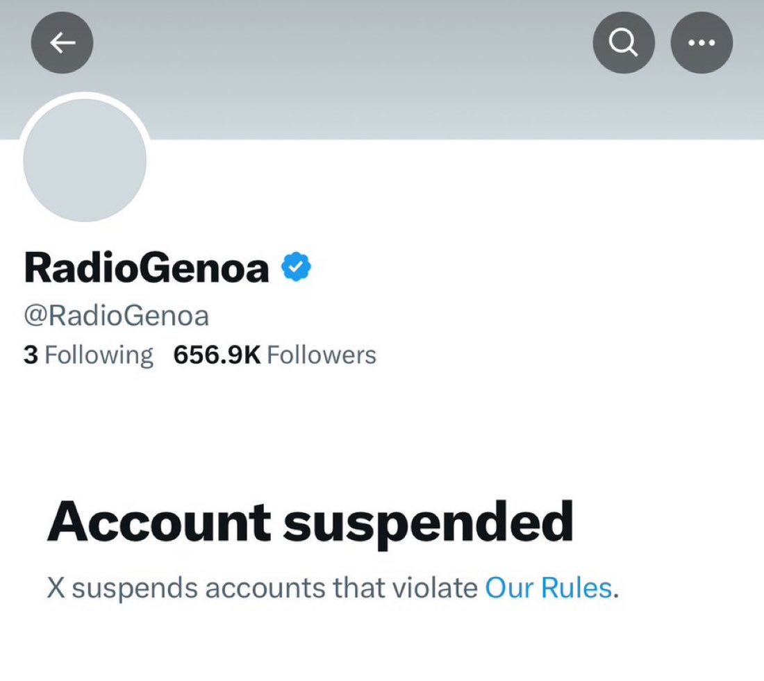 The account @RadioGenoa was suspended for EXPOSING illegal immigration in Europe 2024 is in full speed. They don’t want you to see what’s happening to our homelands Are you mad? You’re not mad enough