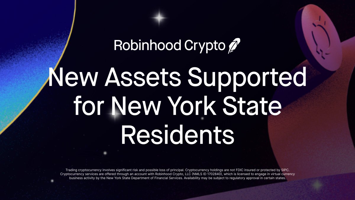 Attention New York 🚨 Shiba Inu ($SHIB), Avalanche ($AVAX) and Compound  ($COMP) are now available for New York State residents! Buy, sell and trade  your favorite crypto assets on the Robinhood app.