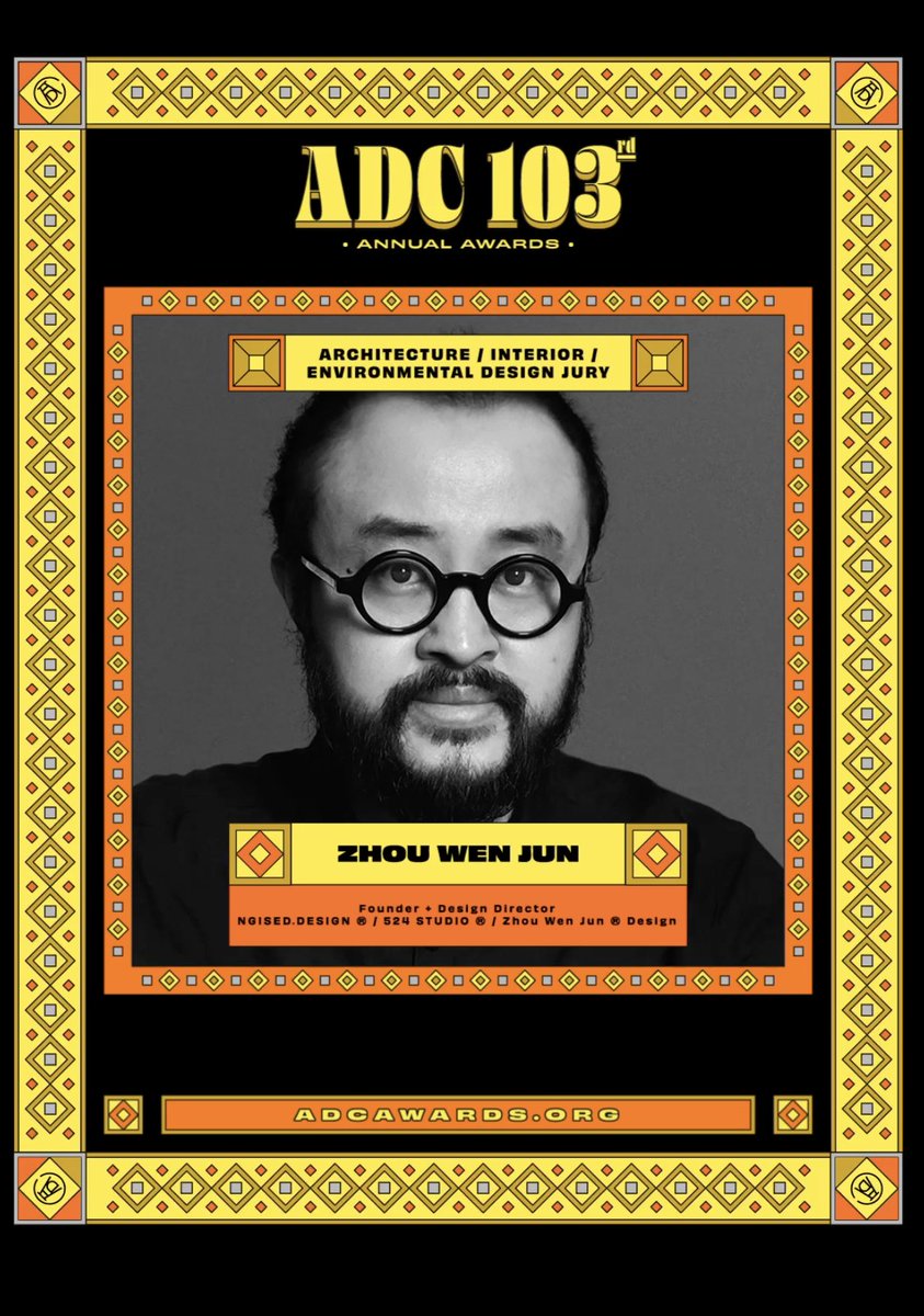 ZhouWenJun524's tweet photo. #ZhouWenJun #Jury #Judge
Very honored to be invited again to serve as the Preliminary, Review &amp; Final Judge of @TheOneClub [New York ADC 103rd Awards].
Thanks again to Kevin and Kim, Bridgid, Jen inviting me this year. https://t.co/1JedwZa6vT