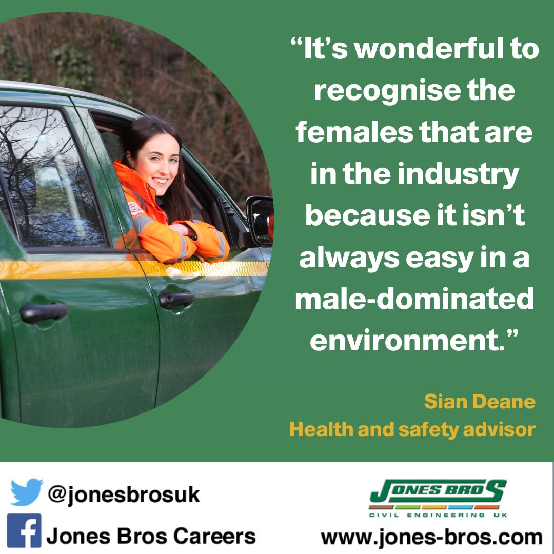 Did you know? 🤔 📆 It’s World Day for Safety and Health at Work this Sunday. 🦺 To celebrate, learn more about our H&S advisor Sian Deane’s nomination for @RoSPA’s Inspiring Women in Safety award. What an achievement! 👏 jones-bros.com/sians-safety-e…