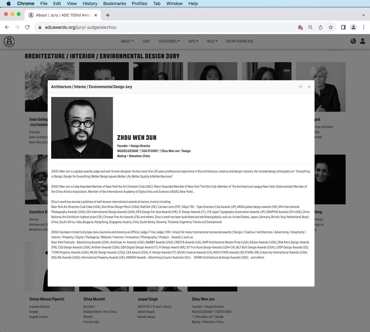 ZhouWenJun524's tweet photo. #ZhouWenJun #Jury #Judge
Very honored to be invited again to serve as the Preliminary, Review &amp; Final Judge of @TheOneClub [New York ADC 103rd Awards].
Thanks again to Kevin and Kim, Bridgid, Jen inviting me this year. https://t.co/1JedwZa6vT