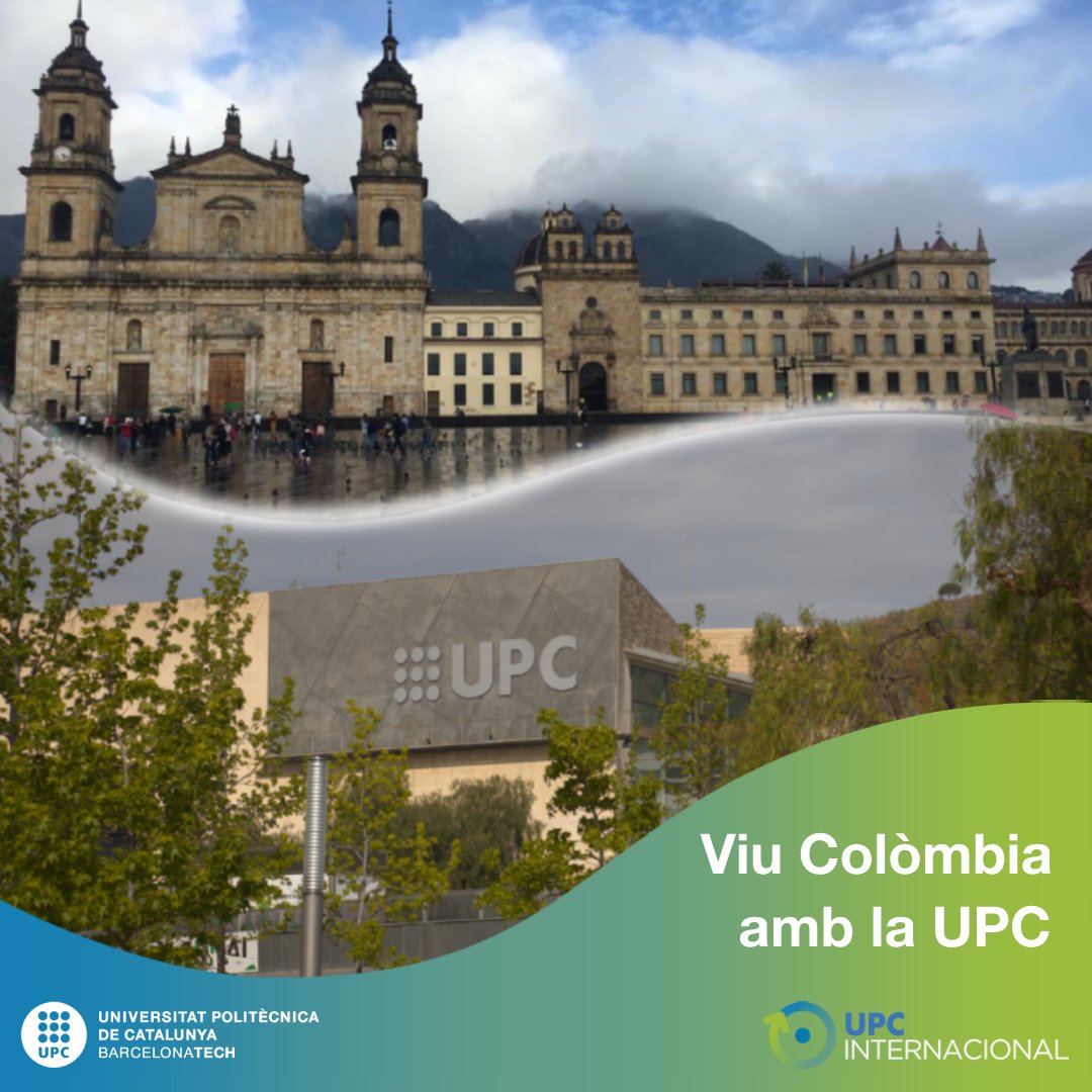 Acompanya'ns el 16 de maig al Campus Nord i viu Colòmbia amb els cinc sentits! Coneix les oportunitats que t'ofereix aquest país i gaudeix de Colòmbia sense sortir de @la_UPC. Junts fem UPC Internacional! Informació i registre: upc.edu/sri/ca/viu-col… #WeRUPC #UPCViuColòmbia
