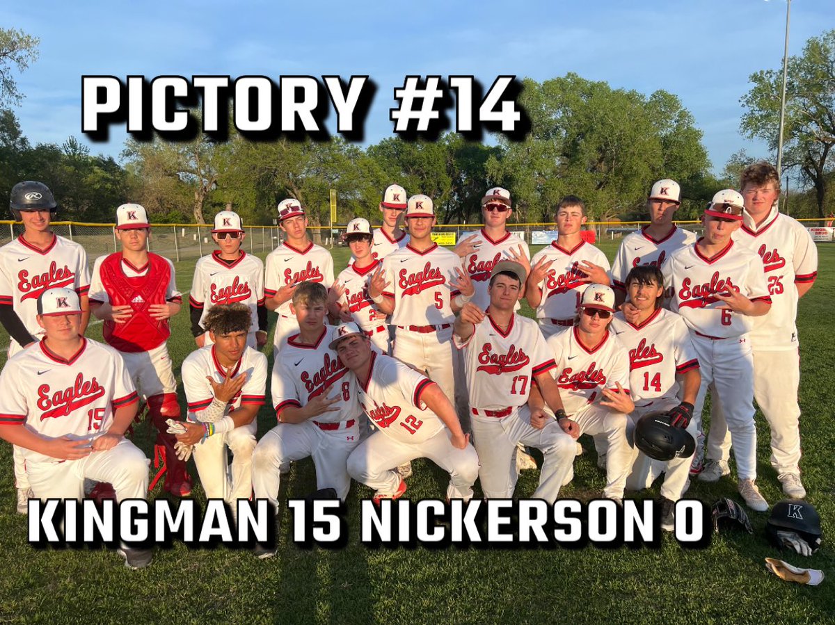 Kingman Baseball is 14-4 after correcting last week's confusion.