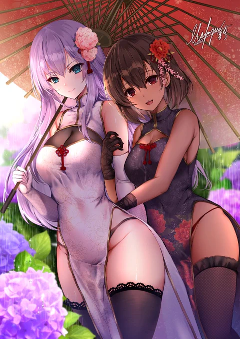 #これを見た人はチャイナドレスをTLに放流しよう 