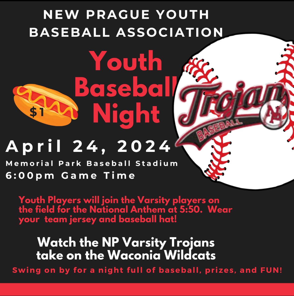 New Prague Baseball tweet media