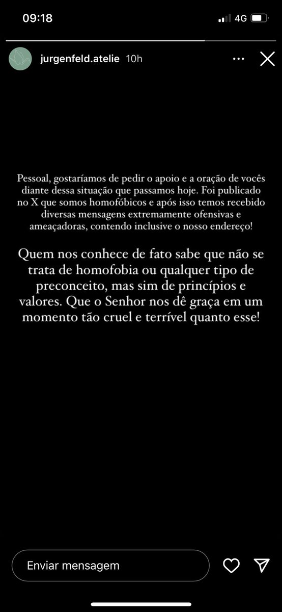 andersonfulber's tweet photo. @litraooo E pioraram ainda mais. “O Senhor nos de graça em um momento tão cruel” https://t.co/Je0RvoZ0NZ
