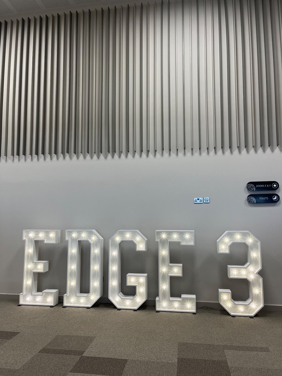 We are really excited to be attending the @EDGEclinical conference over the next 2 days!
