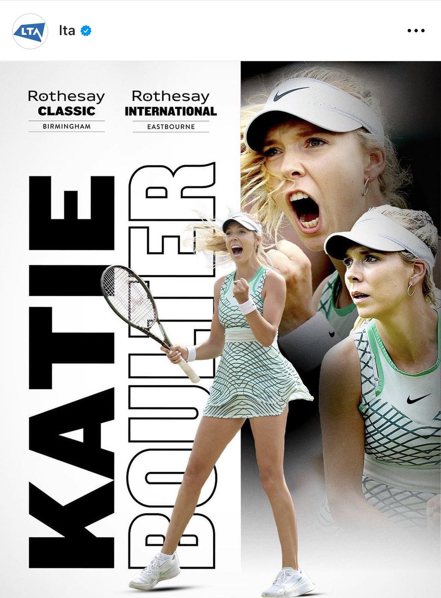 Katie Boulter is in for both Birmingham and Eastbourne