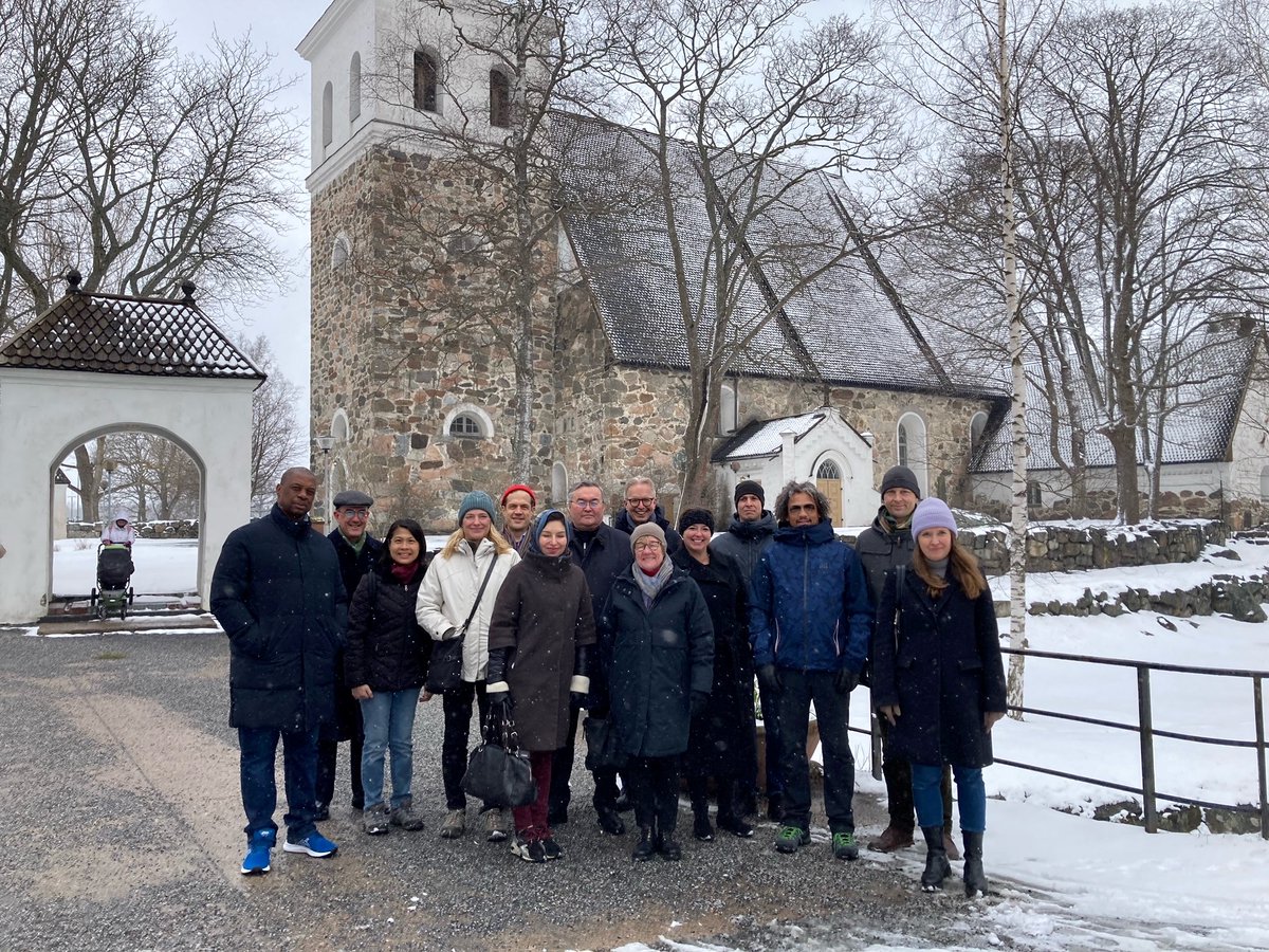 This week, Amb. @vaskunlahti took her @iaeaorg colleagues from Vienna to visit the Olkiluoto nuclear power plant. The purpose of the visit was to present Finnish nuclear energy expertise and, above all, the world's first spent fuel disposal site, #Onkalo. 🙏@Posiva_fi @tvo_fi