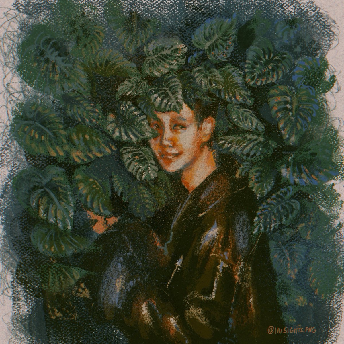 joonie in monsteras 🌿 #rpwp #namjoon