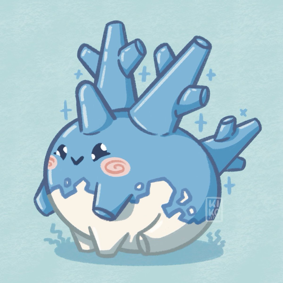 Just sitting here. No thoughts. Just chilling 🥰
#corsola shares his positive vibes with you for the rest of the week! 🤗❤️
.
#corasonn #pokemon #pokemonart #cuteart #shinypokemon #shinyhunting #cutepokemon