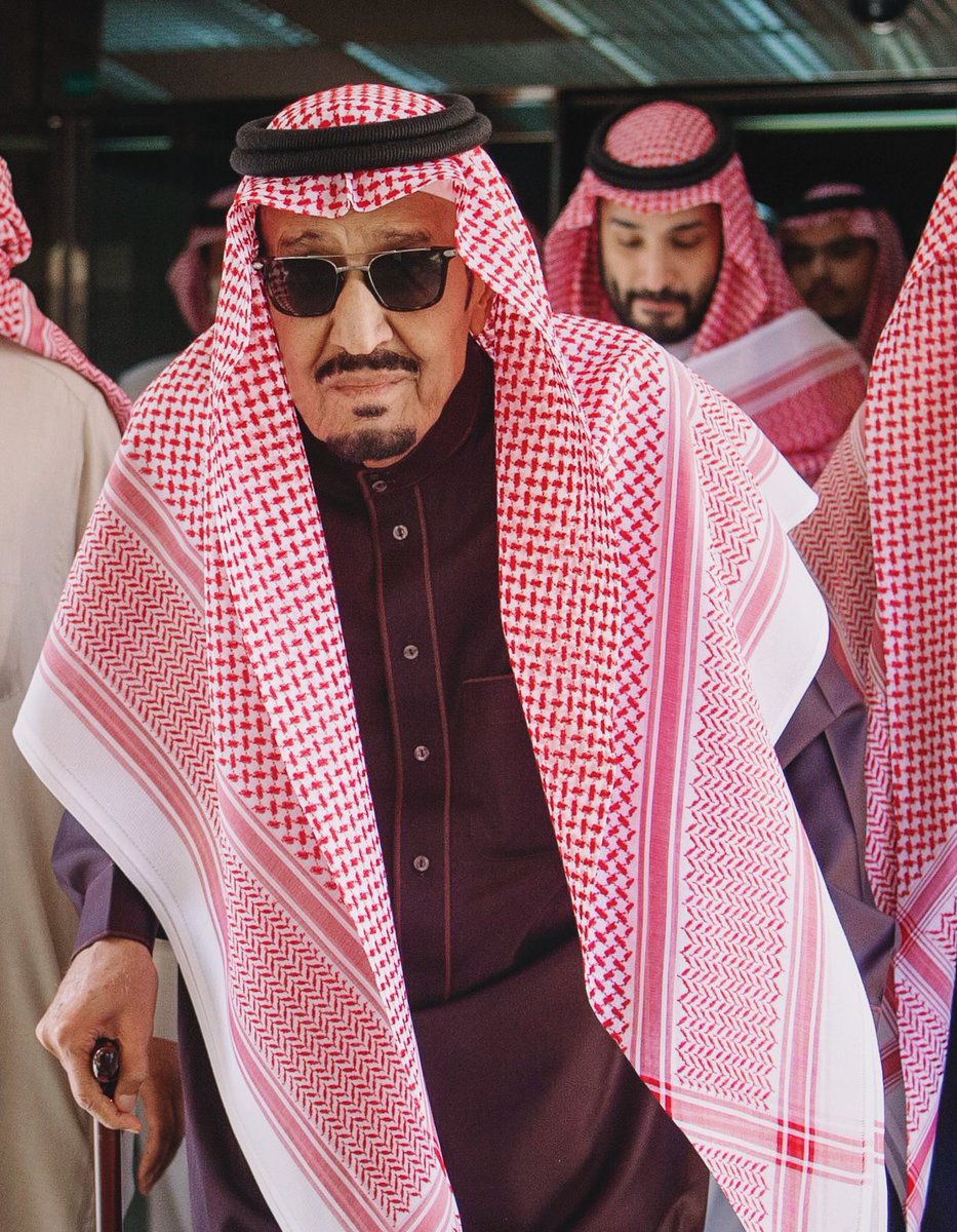 اللهم بعدد من سجد لوجهك الكريم
وبعـدد مـن سبّـح بـ إسمـك العظيم
اشـفِ خـادم الحرميـن فانت الشافي
شفاءً لا يُغـادر سقمًا واحفظـه لأمتـه

#سلامتك_يابوفهد 
#خطاك_السوء_يابوفهد ♥️