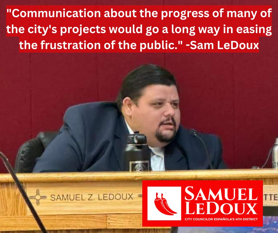 Last night I voiced mine and many of your frustrations with the administration about not being able to stick to the time tables they've set and not communicating with the public or even with councilors changes to them. #nmpol 1/4