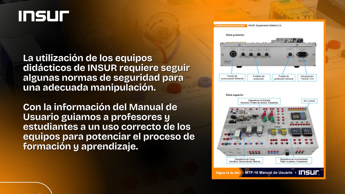 Este documento también incluye una guía para Trabajos Prácticos, valiosa ayuda pedagógica para estudiantes. Así guiamos a profesores y alumnos a un uso correcto de los Tableros Didácticos para fortalecer el proceso de formación y aprendizaje. #SomosDesarrollo  #SomosINSUR