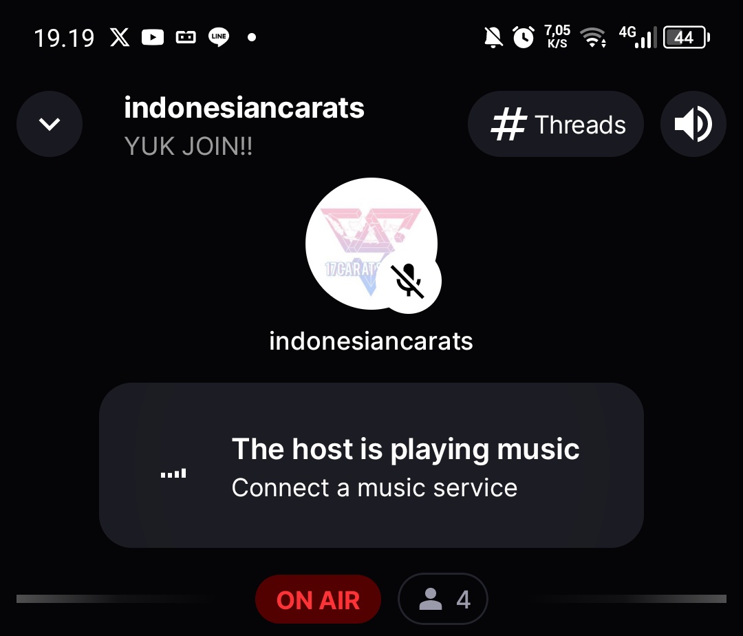 [#STATIONHEAD] Caratdeul~~ Stationhead hari ini udah dimulai ya 😆 yang punya Spotify Premium bisa join sekarang di link berikut : 🔗 : stationhead.com/indonesiancara…