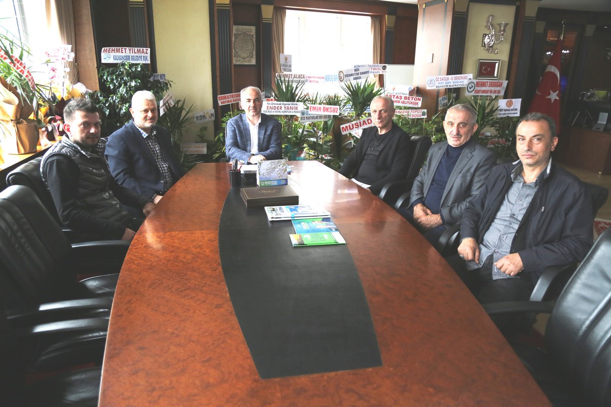 Sahil Cami Mütevelli Heyeti'ne ziyaretlerinden dolayı teşekkür ederim.