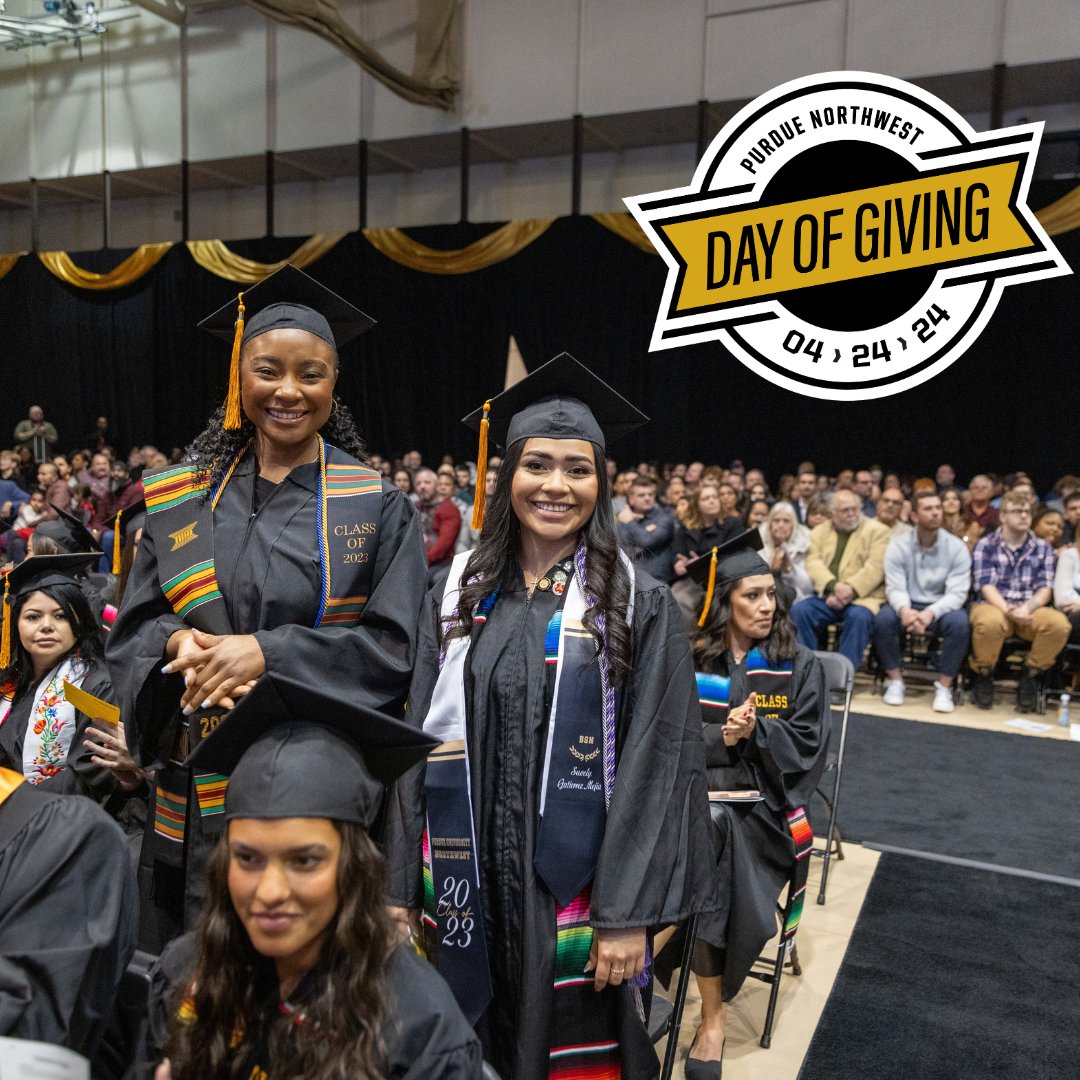 Today is #PNWDayofGiving! Every gift counts, no matter the size. Invest in our students' success today. dayofgiving.pnw.edu #PowerOnward