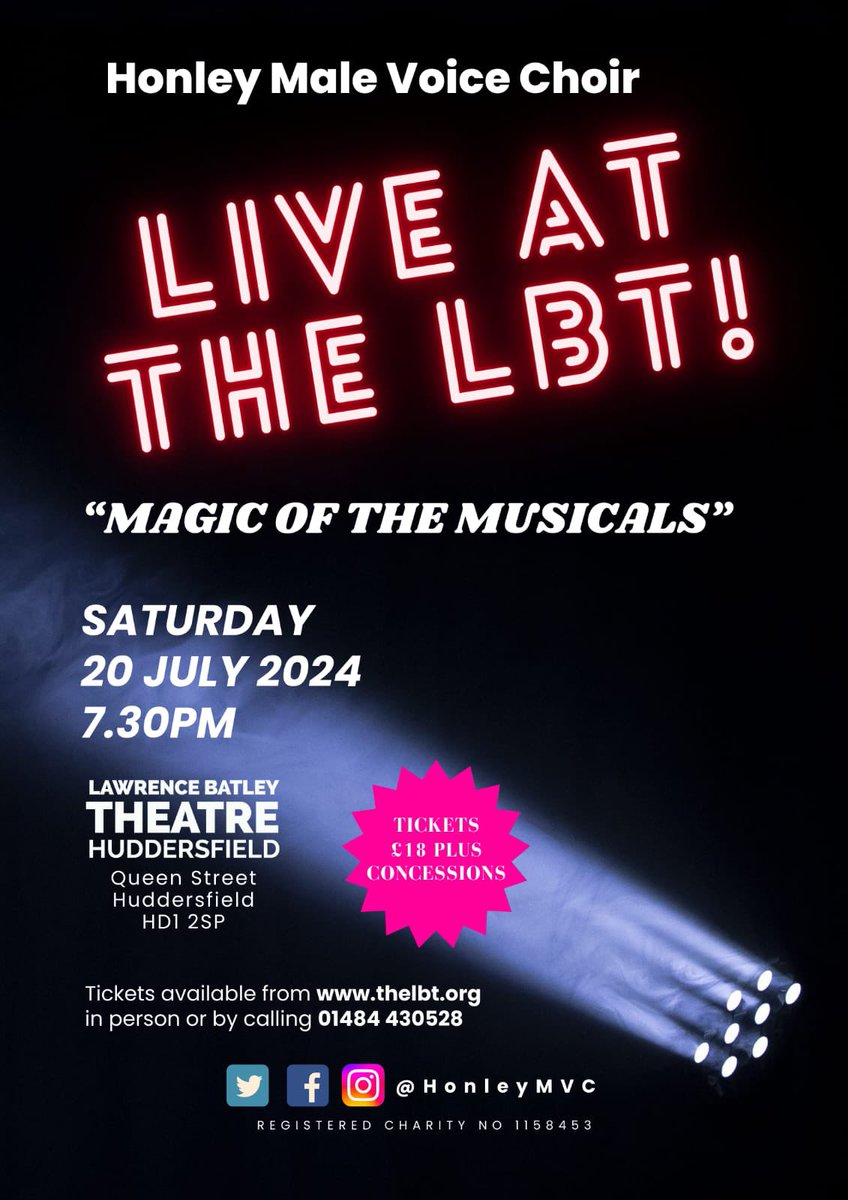 Rehearsals are going well - have you got your ticket? #LiveAtTheLBT#musicals @theLBT