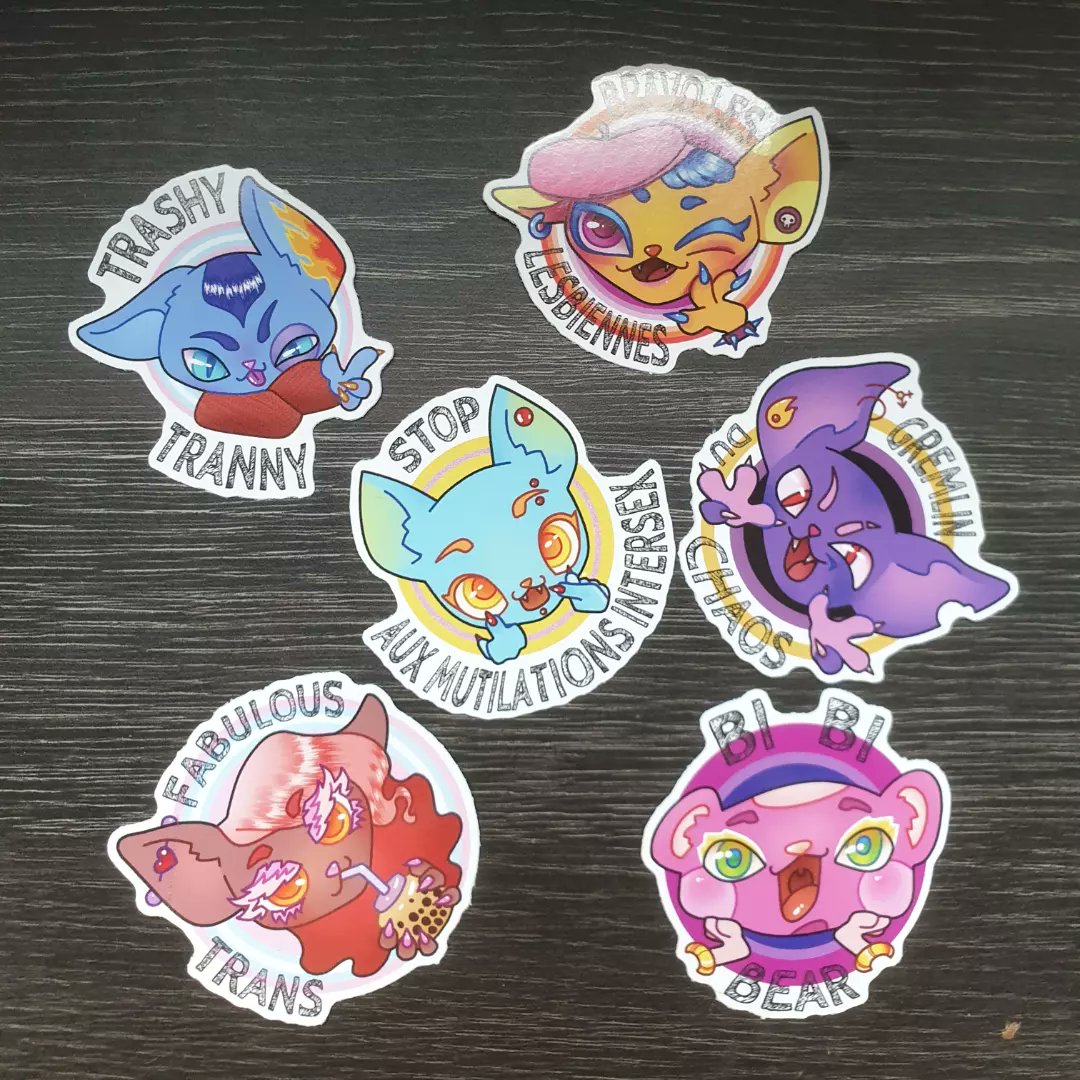 _Ronce's tweet photo. Oh and these are the upcoming stickers! https://t.co/8rsPVCEdM5